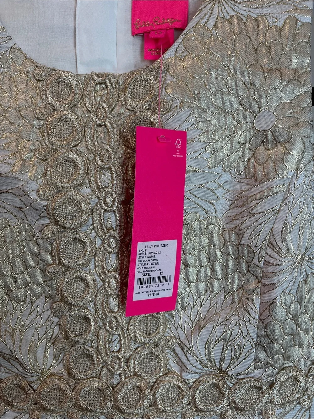 Lilly Pulitzer retail $118